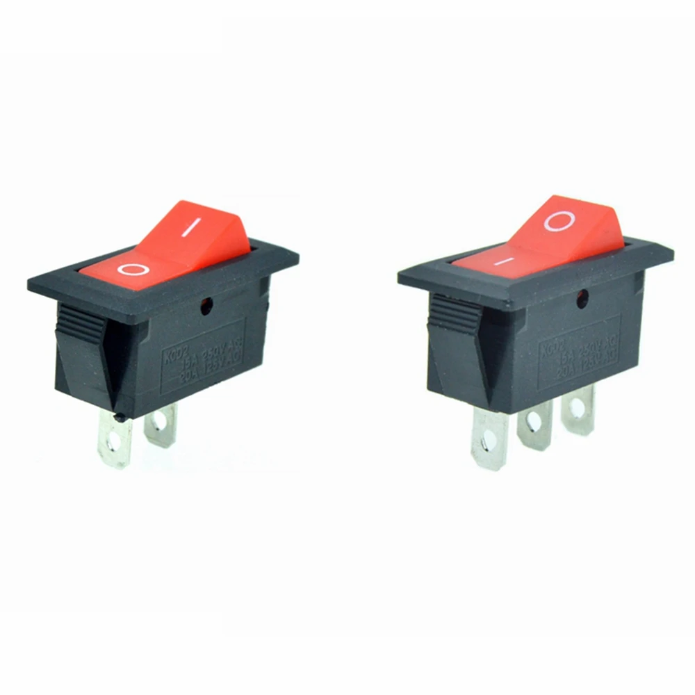 Red Button Car Rocker Boat Switch 12V 2 Position 2 Pin I/O ON/OFF 3 Pin ON/ON 28X13mm Snap-in Panel Mount 6A 250VAC/10A 125VAC
Red Button Car Rocker Boat Switch 12V 2 Position 2 Pin I/O ON/OFF 3 Pin ON/ON 28X13mm Snap-in Panel Mount 6A 250VAC/10A 125VAC