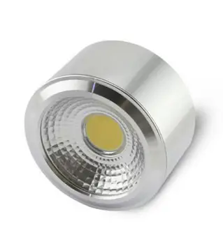Free Shipping 12W Surface Mounted Dimmable LED Downlight COB LED plafon Spotlight Ceiling Spot Light Lamp LED Down Lights