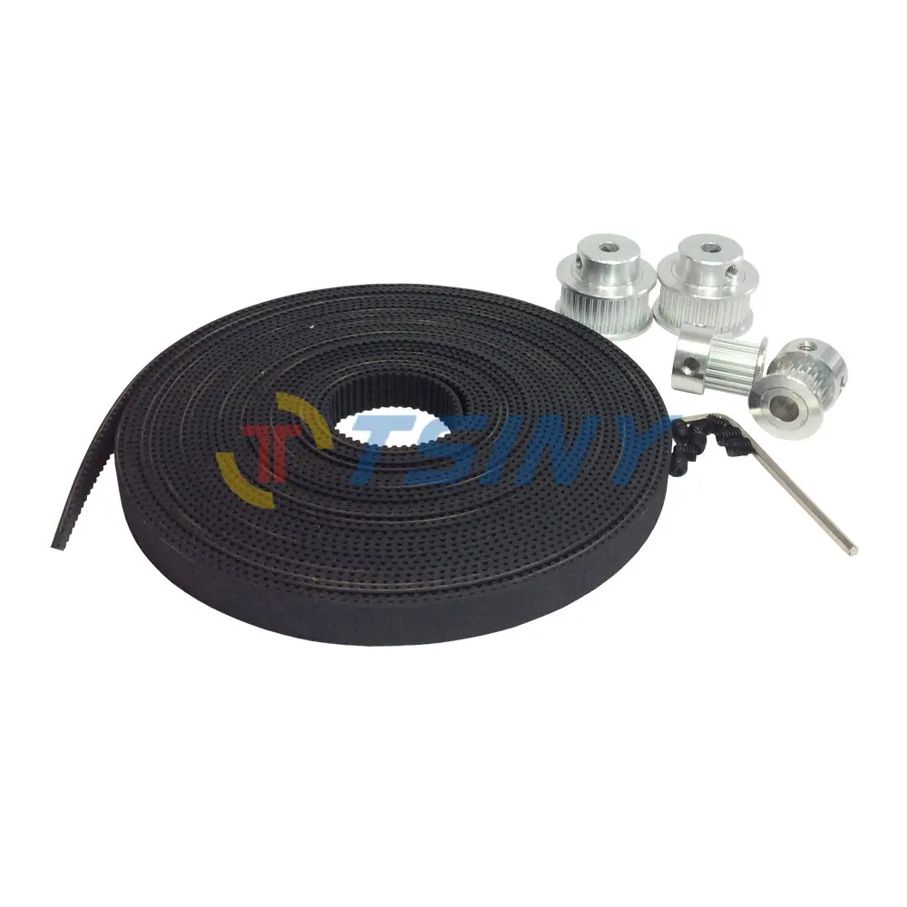 HTD 3D GT2 2pcs Timing Pulley 16 Teeth Bore 5mm + 2pcs 36 Teeth Pulley Bore 5mm 8mm and 2GT Timing Belt 5 Meters Belt Width 9mm
HTD 3D GT2 2pcs Timing Pulley 16 Teeth Bore 5mm + 2pcs 36 Teeth Pulley Bore 5mm 8mm and 2GT Timing Belt 5 Meters Belt Width 9mm