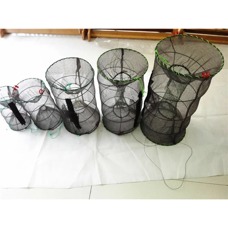 Hot Crayfish Crab Trap Net Shrimp Lobster Cage Collapsible Portable Fishing Accessories DO2
Hot Crayfish Crab Trap Net Shrimp Lobster Cage Collapsible Portable Fishing Accessories DO2