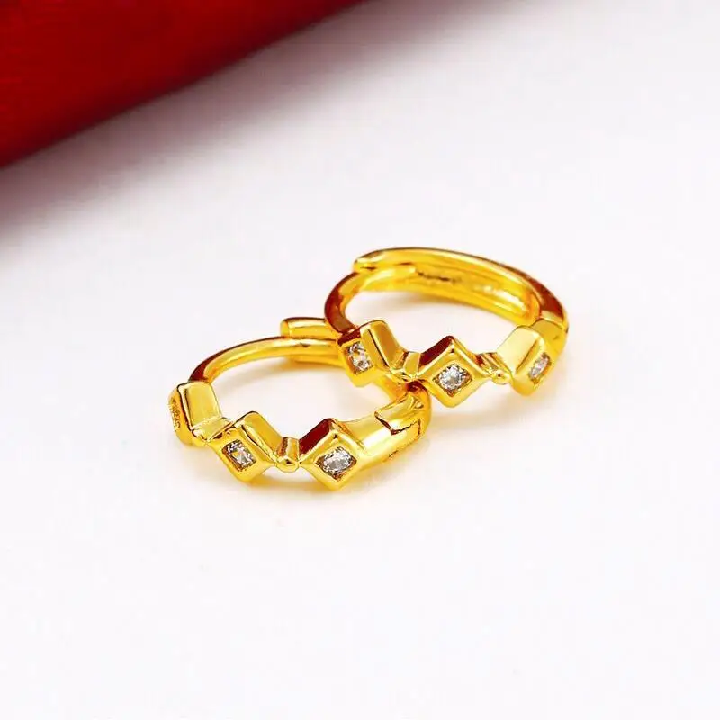 MxGxFam Simple Small Square Hoop Earrings For Women Fashion Cute Jewelry Good Quality Pure Gold Color
MxGxFam Simple Small Square Hoop Earrings For Women Fashion Cute Jewelry Good Quality Pure Gold Color