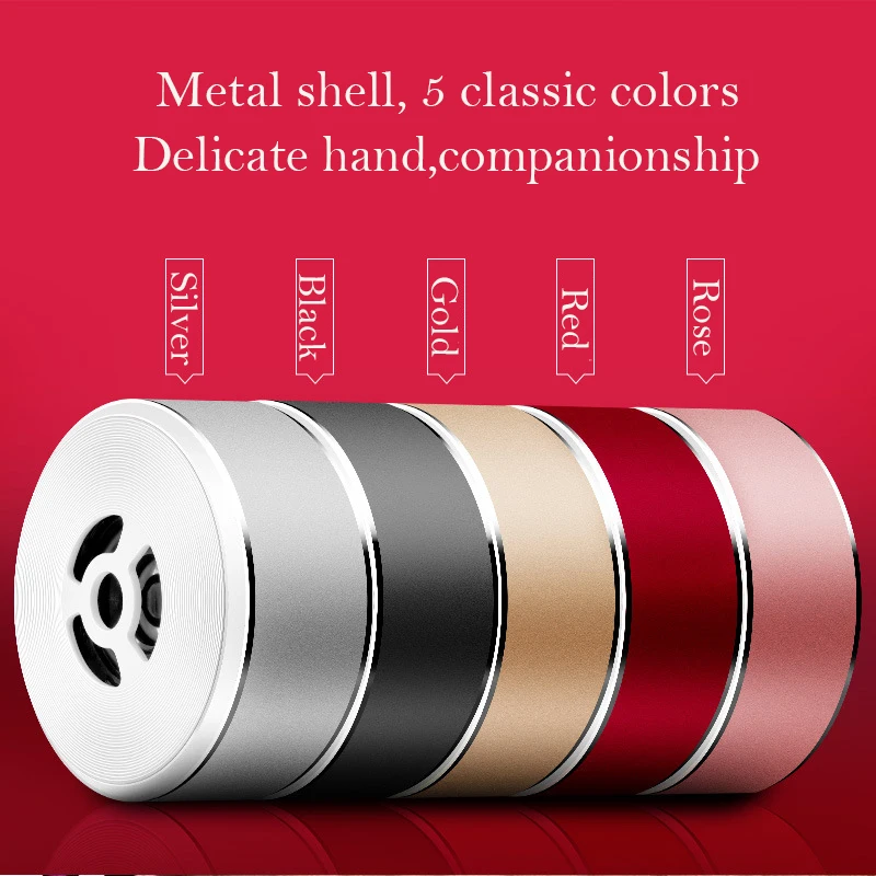 Cool Metal Mini Bluetooth speaker A5 portable wireless music Colorful bluetooth audio receiver call FM TF NFC Wireless speakers
Cool Metal Mini Bluetooth speaker A5 portable wireless music Colorful bluetooth audio receiver call FM TF NFC Wireless speakers
