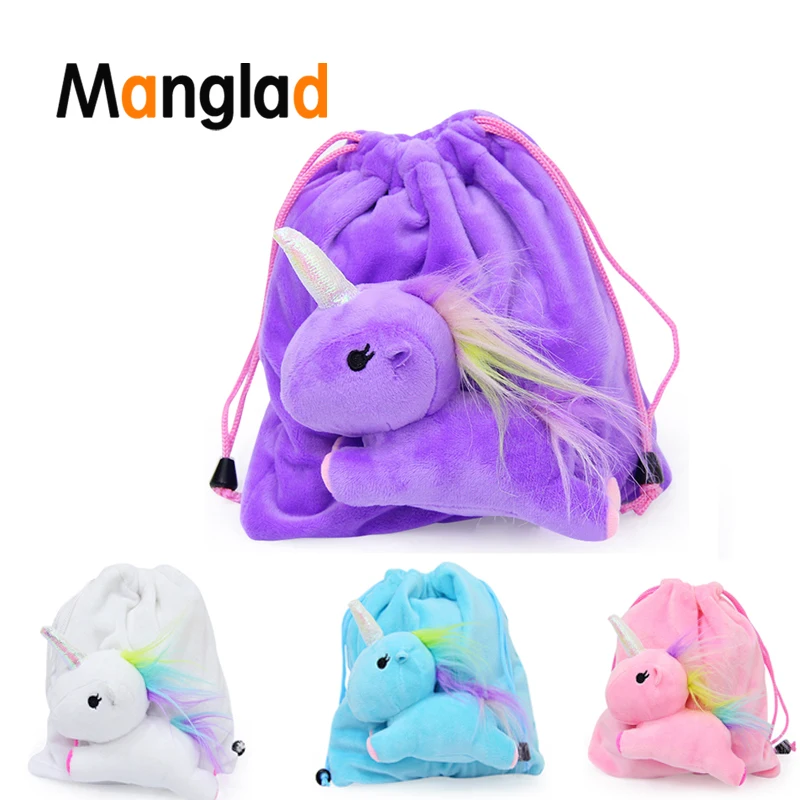Kids 3D Unicorn Drawstring Bag Cute Cartoon Plush Small Bags Travel Cosmetic Bag Storage Pouch Clutch for Women Girls
Kids 3D Unicorn Drawstring Bag Cute Cartoon Plush Small Bags Travel Cosmetic Bag Storage Pouch Clutch for Women Girls