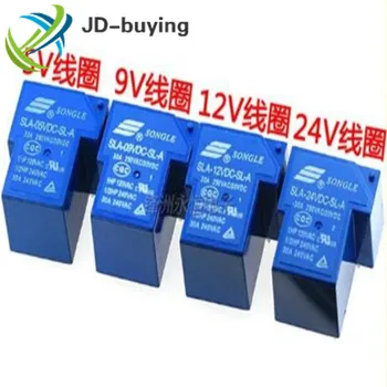 100PCS/lot Power relays SLA-05VDC-SL-A SLA-09VDC-SL-A SLA-12VDC-SL-A SLA-24VDC-SL-A 5V 9V 12V 24V 30A 4PIN T90
100PCS/lot Power relays SLA-05VDC-SL-A SLA-09VDC-SL-A SLA-12VDC-SL-A SLA-24VDC-SL-A 5V 9V 12V 24V 30A 4PIN T90