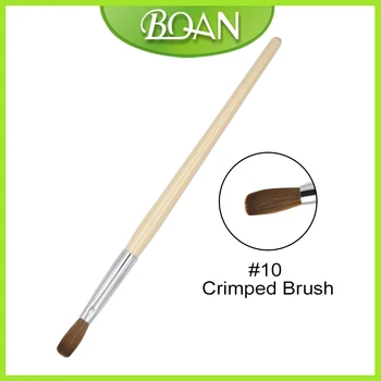 BQAN 1 PCS #10 #12 Nail Art Brush Crimped Brush 100%Kolinsky Nail Tool BrushFor Manicure
BQAN 1 PCS #10 #12 Nail Art Brush Crimped Brush 100%Kolinsky Nail Tool BrushFor Manicure