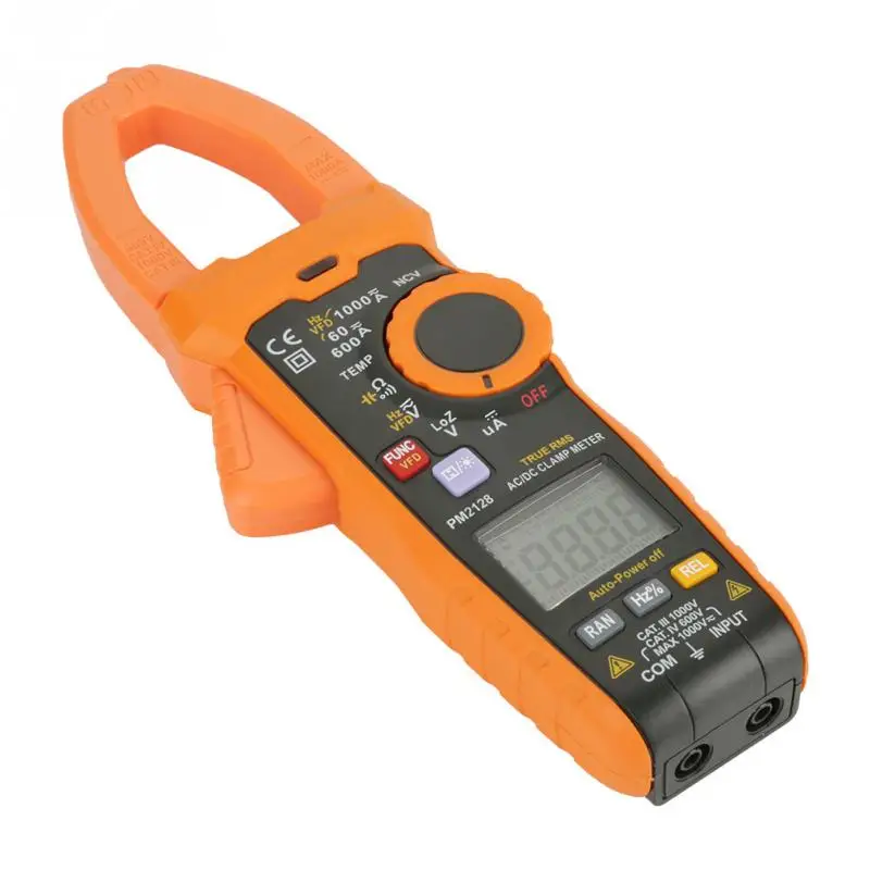 PEAKMETER Digital Non-contact Clamp Meter PM2128 Handheld Digital AC/DC Voltage Current Clamp Meter Resistance Capacitance
PEAKMETER Digital Non-contact Clamp Meter PM2128 Handheld Digital AC/DC Voltage Current Clamp Meter Resistance Capacitance
