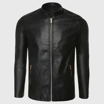 Biker Leather Jacket Men PU Leather Suede Jacket Male Aviator Flight Suit Black Biker Clothing Slim Zipper Motorcycle Punk Style
Biker Leather Jacket Men PU Leather Suede Jacket Male Aviator Flight Suit Black Biker Clothing Slim Zipper Motorcycle Punk Style