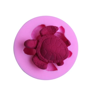 

Sea Turtle Tortoise Cake Decorating Tools Fondant Chocolate Pudding Silicone Cake Mold Baking Tools Tortoise Pastry Soap E296