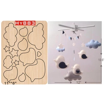 Hanging ornaments cutting dies 2019 new die cut &wooden dies Suitable for common die cutting machines on the market
Hanging ornaments cutting dies 2019 new die cut &wooden dies Suitable for common die cutting machines on the market