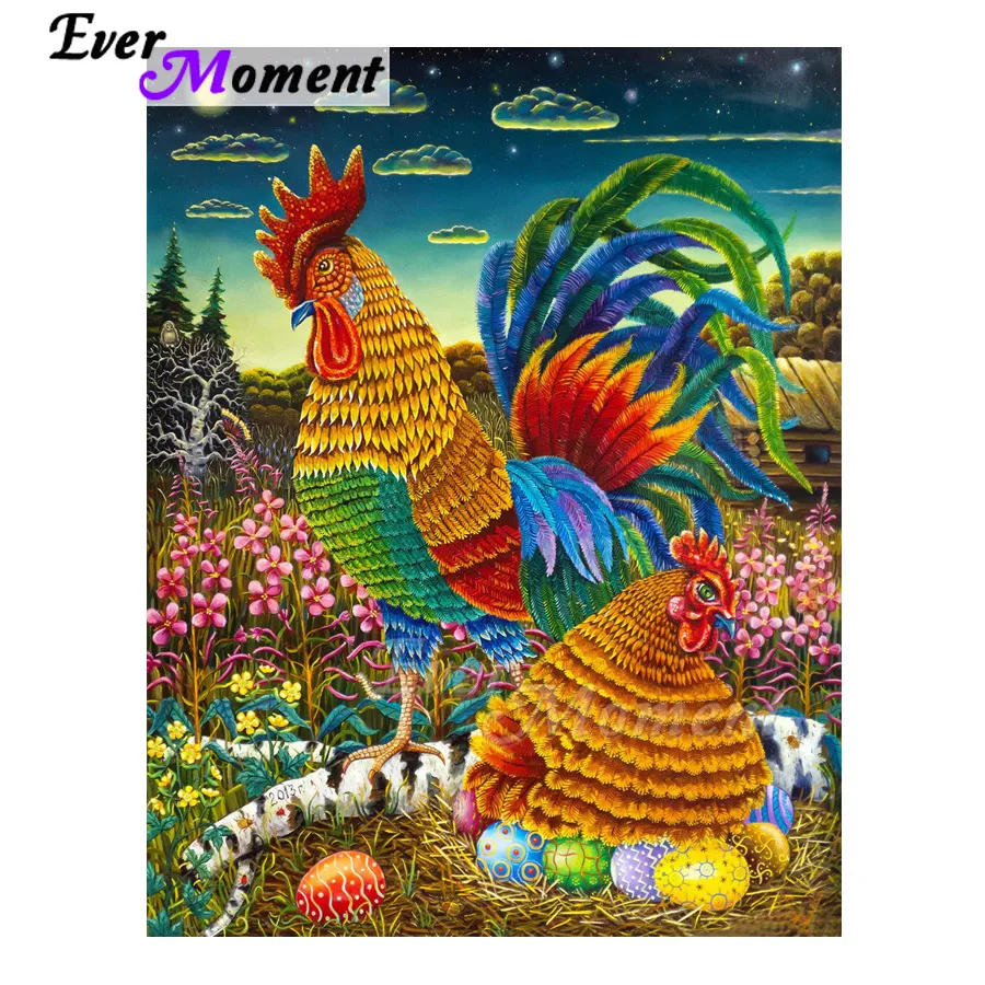 Ever Moment Diamond Painting Handmade Chicken Picture Of Rhinestone 5D DIY Picture Of Rhinestone Diamond Embroidery ASF1554
Ever Moment Diamond Painting Handmade Chicken Picture Of Rhinestone 5D DIY Picture Of Rhinestone Diamond Embroidery ASF1554