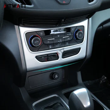 ABS matte Interior Central Air Conditioning panel Frame Cover Trim Styling High configuration For Ford Kuga Escape 2017 2018
ABS matte Interior Central Air Conditioning panel Frame Cover Trim Styling High configuration For Ford Kuga Escape 2017 2018