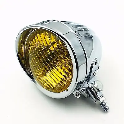 Chrome Metal 60W/55W Headlight For Harley Dyna Sporster XL 883 1200 Softail Cafe
Chrome Metal 60W/55W Headlight For Harley Dyna Sporster XL 883 1200 Softail Cafe
