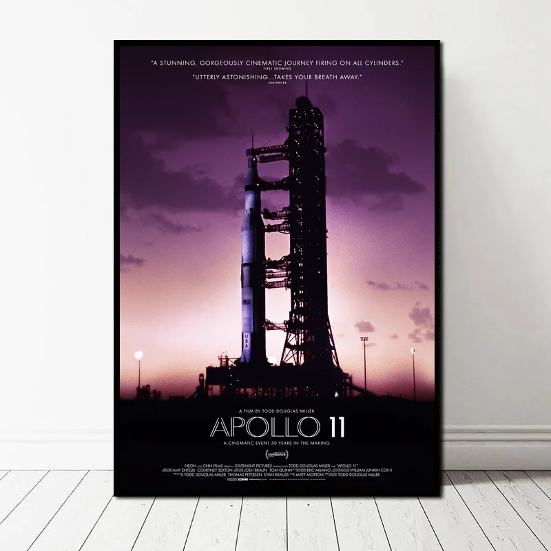 Apollo 11 Poster 2019 Movie Film Art Canvas Art Print Wall Pictures for Living Room No Frame
Apollo 11 Poster 2019 Movie Film Art Canvas Art Print Wall Pictures for Living Room No Frame