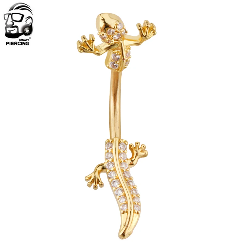 Gold Color Lizard Body Jewelry Sexy Dangle Belly Button Rings Belly Piercing Navel Piercing Rings Button Piercing Bijoux Jewelry
Gold Color Lizard Body Jewelry Sexy Dangle Belly Button Rings Belly Piercing Navel Piercing Rings Button Piercing Bijoux Jewelry