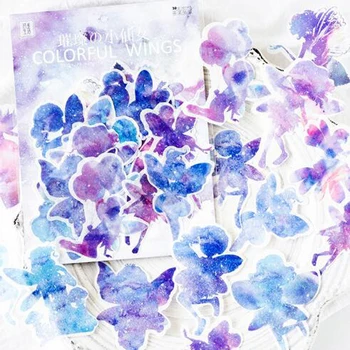 30 pcs/pack Kawaii Fairy and Night sky Decorative Stickers Scrapbooking Stick Label Diary Stationery Album Stickers
30 pcs/pack Kawaii Fairy and Night sky Decorative Stickers Scrapbooking Stick Label Diary Stationery Album Stickers