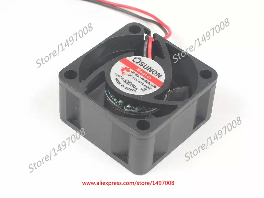 SUNON MB40201V3-D00C-A99 DC 12V 0,48 W 2-проводной 40x40x20 мм вентилятор охлаждения сервера
SUNON MB40201V3-D00C-A99 DC 12V 0,48 W 2-проводной 40x40x20 мм вентилятор охлаждения сервера