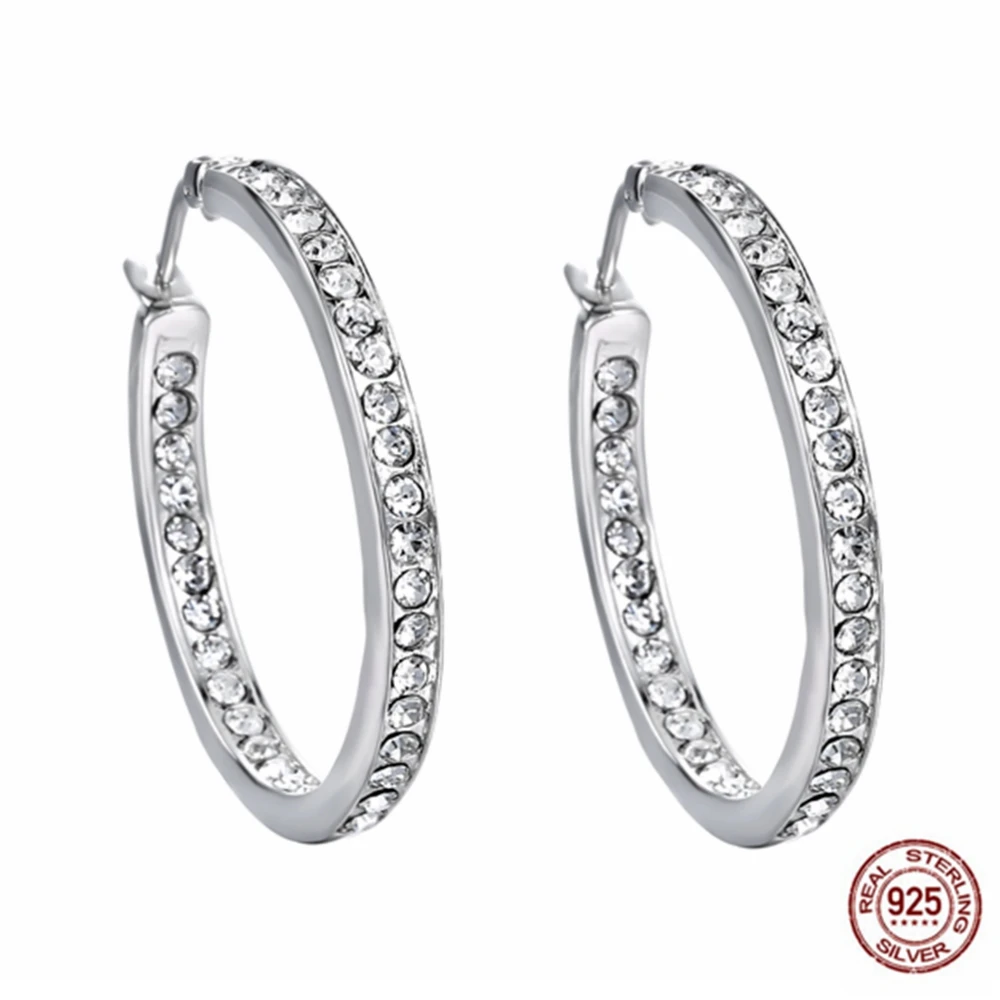 Bohemia 925 sterling silver Jewelry Hoop Earring for Women men Fashion party Causal Travel Concert Jewelry Accessories
Bohemia 925 sterling silver Jewelry Hoop Earring for Women men Fashion party Causal Travel Concert Jewelry Accessories