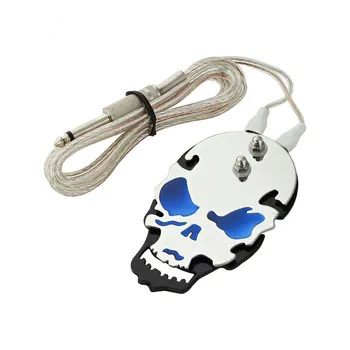 One Skull Tattoo Foot Switch Pedal Stainless Steel Pedal Clip Cord For Machine Gun Power Supply 
One Skull Tattoo Foot Switch Pedal Stainless Steel Pedal Clip Cord For Machine Gun Power Supply