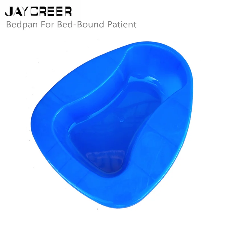 JayCreer Firm Thick Stable PP Bedpan Heavy Duty Smooth Countoured for Bed-Bound Patient (Blue)
JayCreer Firm Thick Stable PP Bedpan Heavy Duty Smooth Countoured for Bed-Bound Patient (Blue)
