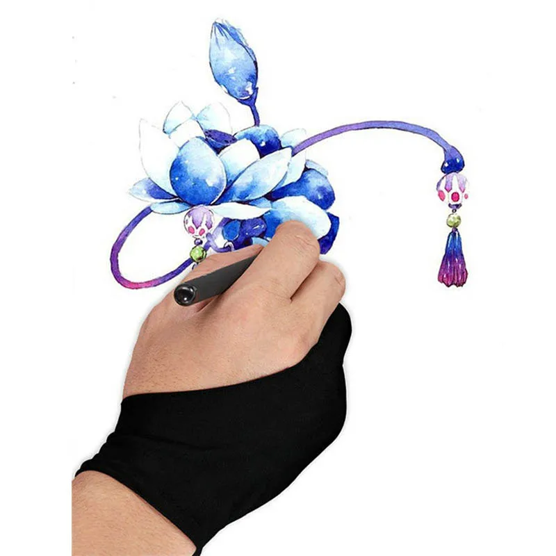 Graphic Tablet Drawing Gloves Professional Prevent Dirty Anti-fouling 1Pcs Artist Drawing Glove 2 Finger Portable Free Size
Graphic Tablet Drawing Gloves Professional Prevent Dirty Anti-fouling 1Pcs Artist Drawing Glove 2 Finger Portable Free Size
