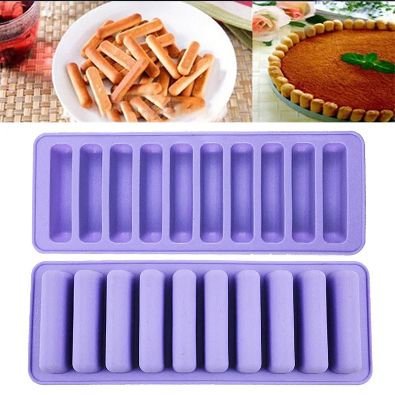 JosheLive 10 Strip Cylinder Cube Chocolate Bar Mold Silicone Biscuit Candy Mould Ice Strip Cake DIY Decorating Baking Tool GHMY
JosheLive 10 Strip Cylinder Cube Chocolate Bar Mold Silicone Biscuit Candy Mould Ice Strip Cake DIY Decorating Baking Tool GHMY