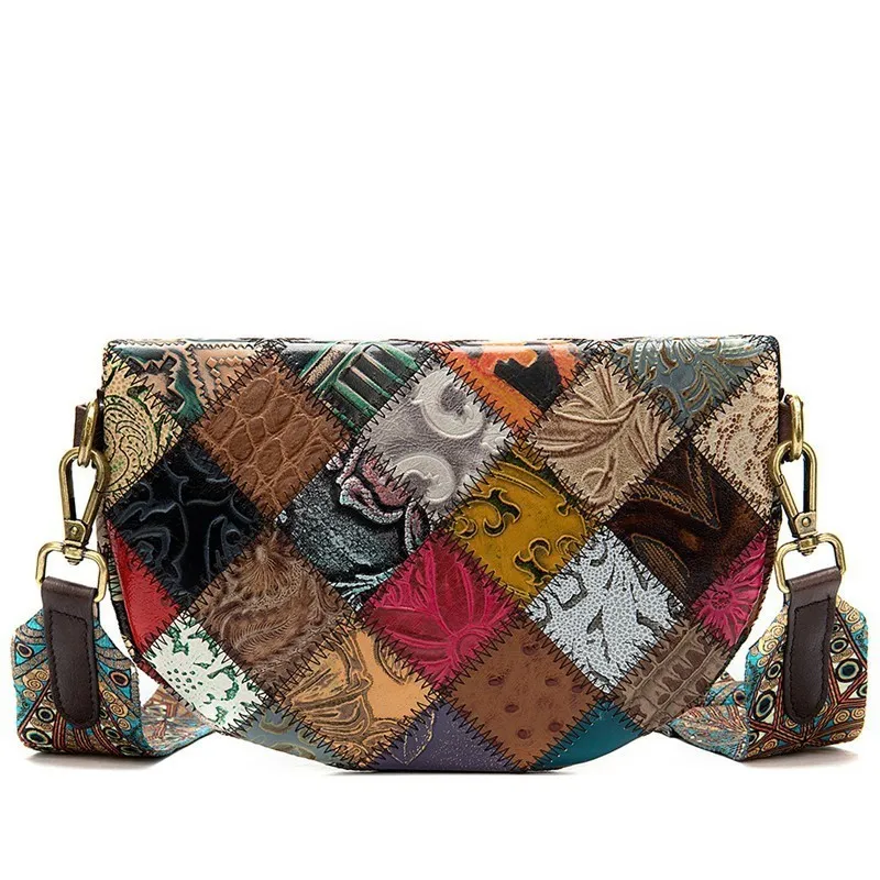 Female Crossbody Handbag Patchwork Girl Vintage Women Bag Women Handbag Leather chest bag Small National Bag Women Shoulder Bag
Female Crossbody Handbag Patchwork Girl Vintage Women Bag Women Handbag Leather chest bag Small National Bag Women Shoulder Bag