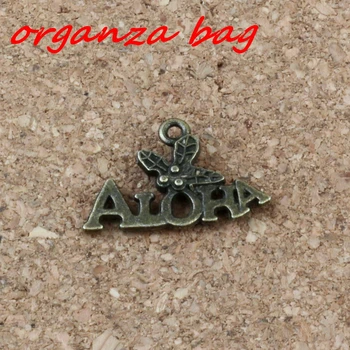 ALOHA Charms Pendants 200Pcs/ lots 21x14mm Antique bronze Alloy Jewelry DIY Fit Bracelets Necklace Earrings A-310
ALOHA Charms Pendants 200Pcs/ lots 21x14mm Antique bronze Alloy Jewelry DIY Fit Bracelets Necklace Earrings A-310