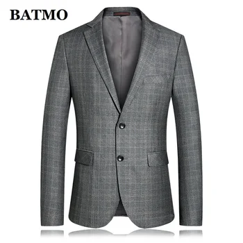 BATMO 2019 new arrival spring high quality plaid casual blazers men,male suits men,casual jackets men,plus-size 1909
BATMO 2019 new arrival spring high quality plaid casual blazers men,male suits men,casual jackets men,plus-size 1909
