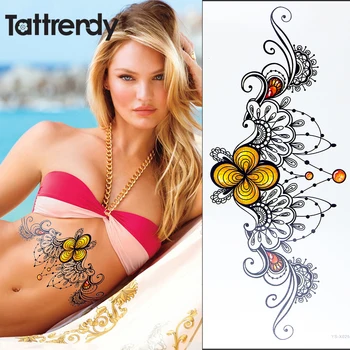 Sternum Temporary Tattoo Under Breast yellow Diamond choker Pattern Body/back Chest Art Painting Fake tattoos sticker waterproof
Sternum Temporary Tattoo Under Breast yellow Diamond choker Pattern Body/back Chest Art Painting Fake tattoos sticker waterproof