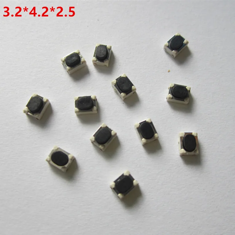 100pcs/lot for 3.2*4.2*2.5 Microswitch Button Switch Tactile Push Button Car Key Switch Button for Chevrolet Cruze M140
100pcs/lot for 3.2*4.2*2.5 Microswitch Button Switch Tactile Push Button Car Key Switch Button for Chevrolet Cruze M140
