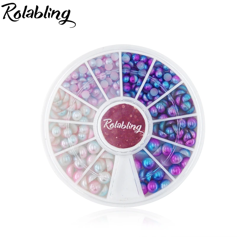 Rolabling Mix Size Charm Mermaid Gradient Pearl Beads Beauty Design 3D Nail Art Decorations Rhinestone Beads
Rolabling Mix Size Charm Mermaid Gradient Pearl Beads Beauty Design 3D Nail Art Decorations Rhinestone Beads