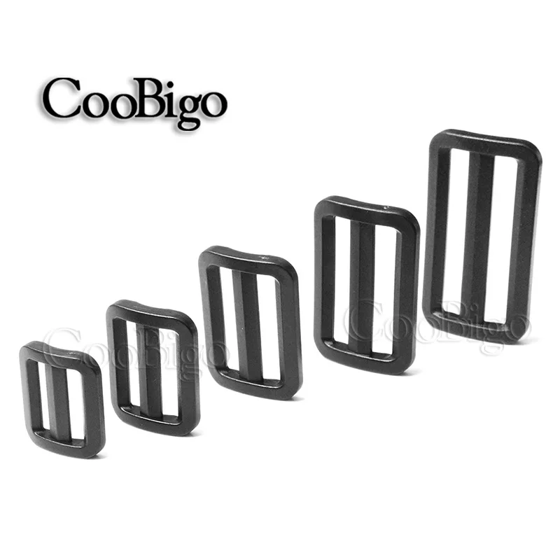 50pcs Plastic Black Curve Tri-Glide Slider Adjustable Buckle For Backpack Bag Webbing Accessories Size 3/4" 1" 1-1/4" 1-1/2" 2"
50pcs Plastic Black Curve Tri-Glide Slider Adjustable Buckle For Backpack Bag Webbing Accessories Size 3/4" 1" 1-1/4" 1-1/2" 2"