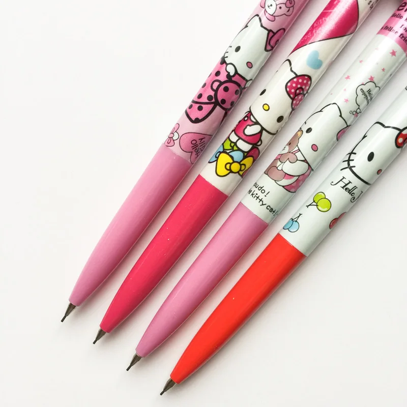 Y48 3X Cute Hello Kitty Press Mechanical Automatic Pencil Writing Drawing School Office Supply Student Stationery 0.5mm 
Y48 3X Cute Hello Kitty Press Mechanical Automatic Pencil Writing Drawing School Office Supply Student Stationery 0.5mm