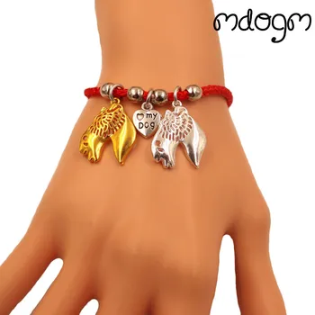 Wire Haired Fox Terrier Dog Animal Charm Bracelet For Women Men Couple Love Rope Male Female Pearl Red Heart Black Girls
Wire Haired Fox Terrier Dog Animal Charm Bracelet For Women Men Couple Love Rope Male Female Pearl Red Heart Black Girls