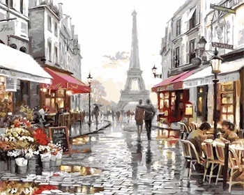 Diy painting by numbers frameless paint drawing coloring by numbers on canvas hand painted picture Romantic Paris Eiffel Tower
Diy painting by numbers frameless paint drawing coloring by numbers on canvas hand painted picture Romantic Paris Eiffel Tower