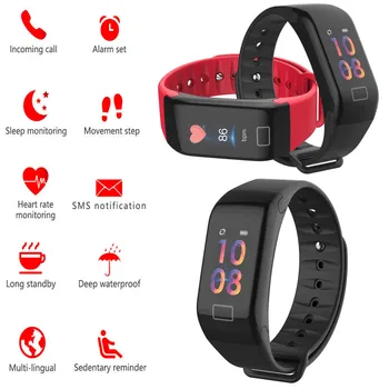 Bluetooth Smart Watch Sports Fitness Activity Heart Rate Tracker IP67 Waterproof Touch Screen Sporting Goods
Bluetooth Smart Watch Sports Fitness Activity Heart Rate Tracker IP67 Waterproof Touch Screen Sporting Goods
