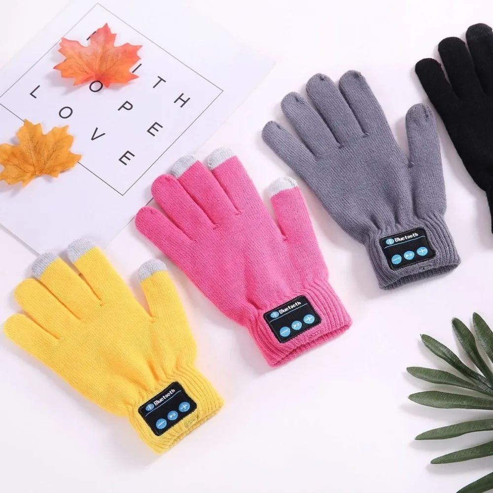 New Rechargeable Wireless Bluetooth Music Headset Speaker Smart Touch screen Warm Knit Gloves
New Rechargeable Wireless Bluetooth Music Headset Speaker Smart Touch screen Warm Knit Gloves