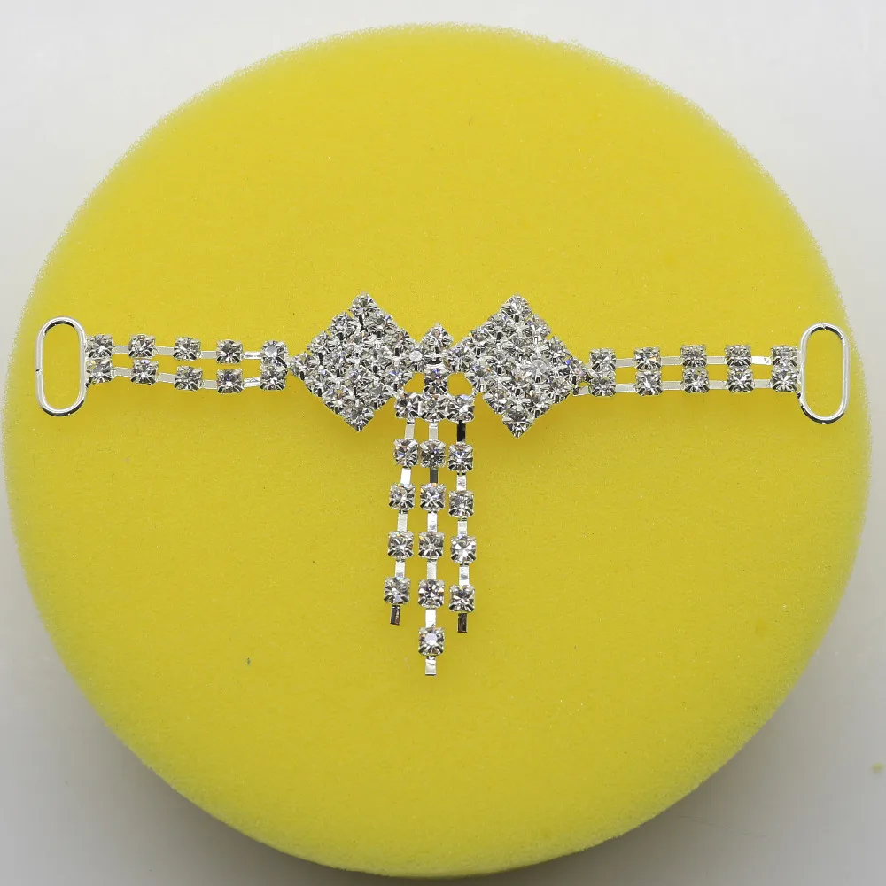 2PC shiny 10*90MM Rhinestone bikini connectors buckle/ Bag shoes clothing decoration buckle beachwear clear crystal connector
2PC shiny 10*90MM Rhinestone bikini connectors buckle/ Bag shoes clothing decoration buckle beachwear clear crystal connector