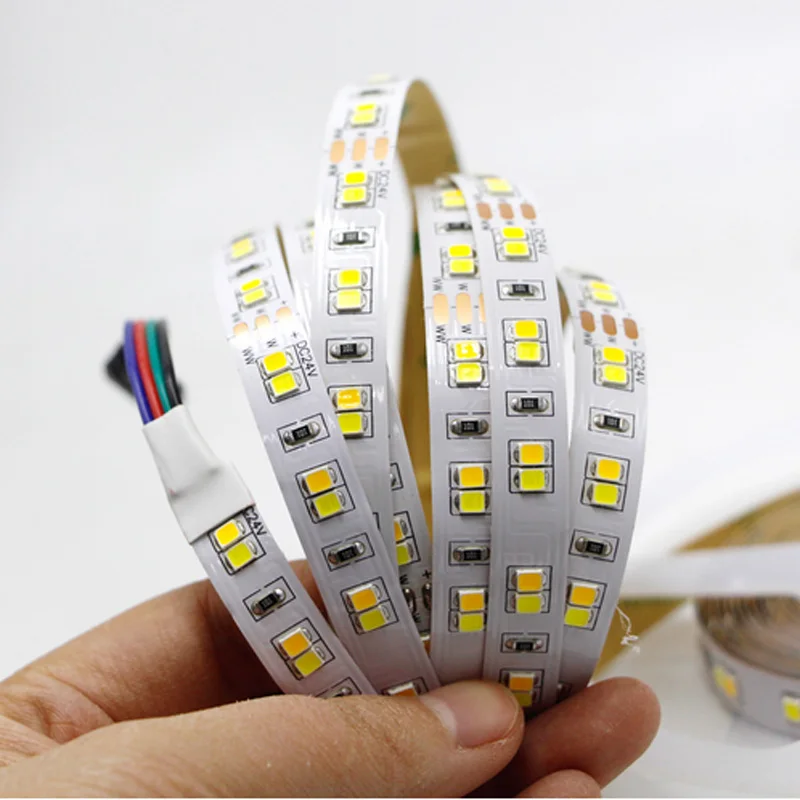 5M600leds10M 1200leds DC24V two-color SMD2835 with wwcct dimmable LED strips adjustable flexible low color temperature led strip
5M600leds10M 1200leds DC24V two-color SMD2835 with wwcct dimmable LED strips adjustable flexible low color temperature led strip