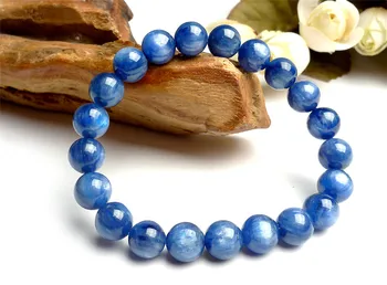 Genuine Blue Natural Kyanite Gemstone Bracelets Women Men Stretch Charming Crystal Round Bead Bracelet 9mm
Genuine Blue Natural Kyanite Gemstone Bracelets Women Men Stretch Charming Crystal Round Bead Bracelet 9mm