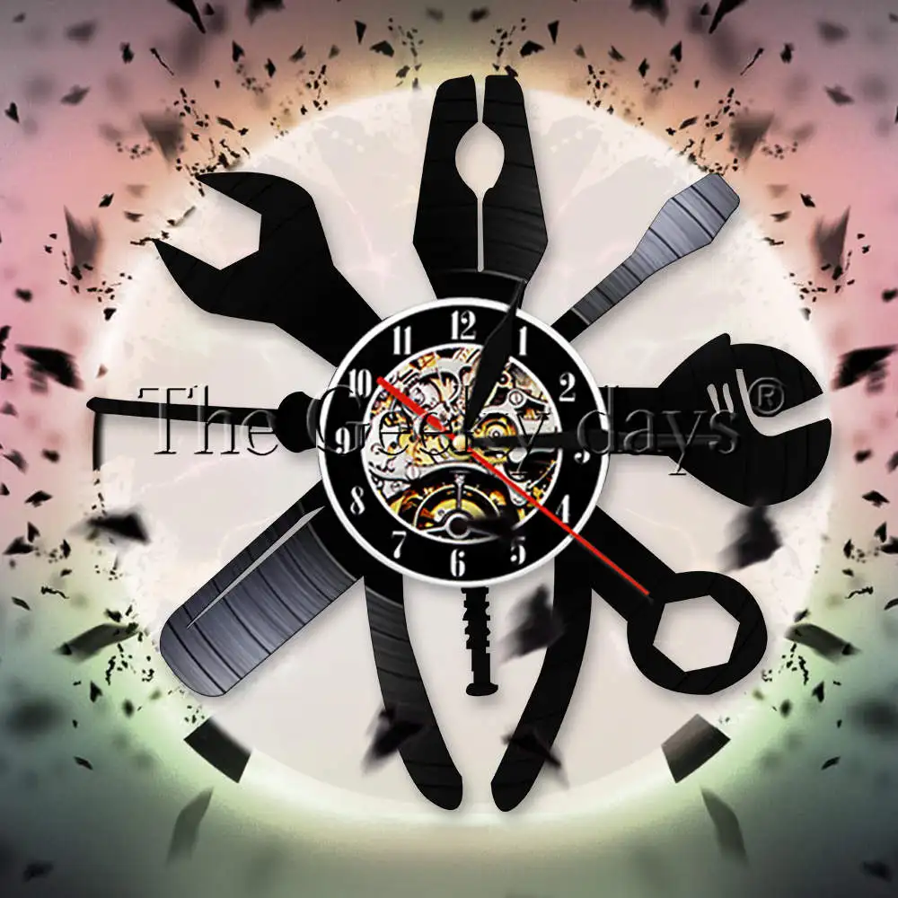 Auto Repair Wall Decorative Wall Clock Car Service Mechanic Garage Salon Vinyl Record Wall Clock Car Service Repair Station Sign
Auto Repair Wall Decorative Wall Clock Car Service Mechanic Garage Salon Vinyl Record Wall Clock Car Service Repair Station Sign