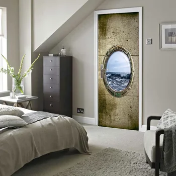 3D Ship Window Poster PVC Waterproof Entire Door Sticker Creative Stickers Door Wall Sticker DIY Mural Bedroom Home Decor
3D Ship Window Poster PVC Waterproof Entire Door Sticker Creative Stickers Door Wall Sticker DIY Mural Bedroom Home Decor