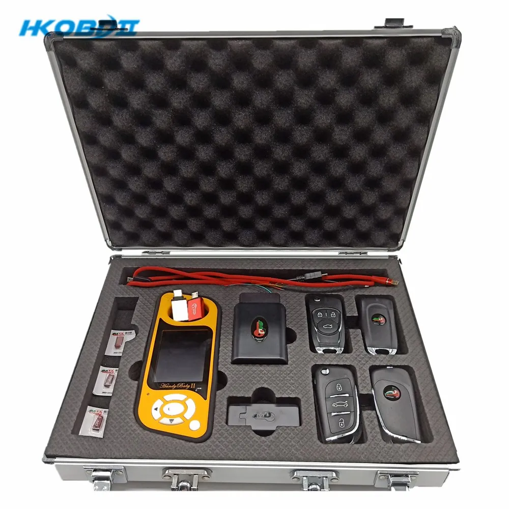 HKOBDII JMD Handy Baby2 Handy Baby II Auto Key Tool Chips Programmer Handy Baby2 Portuguese Language with G 96bit 48 Function
HKOBDII JMD Handy Baby2 Handy Baby II Auto Key Tool Chips Programmer Handy Baby2 Portuguese Language with G 96bit 48 Function
