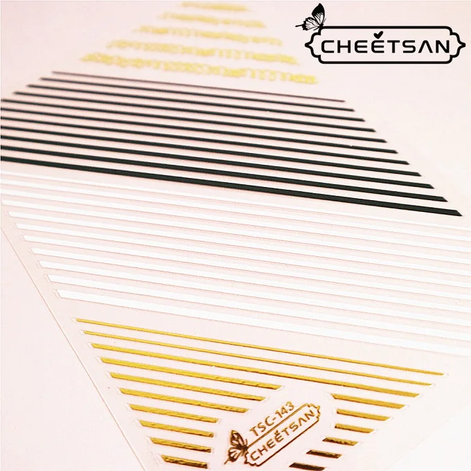 Newest TSC-143 golded lines 3d nail art sticker decal stamping template Japan style DIY nail decoration tools nail wraps
Newest TSC-143 golded lines 3d nail art sticker decal stamping template Japan style DIY nail decoration tools nail wraps