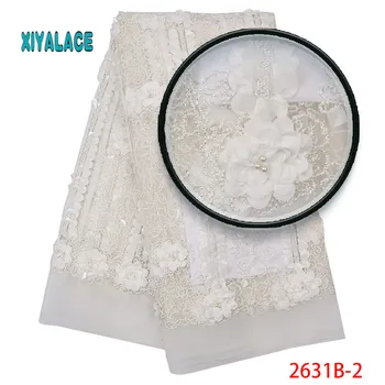 White French Lace Fabric High Quality 3d Sequins Lace Fabric Embroidery African Wedding Lace Fabric With Beads For 5yards 2631b
White French Lace Fabric High Quality 3d Sequins Lace Fabric Embroidery African Wedding Lace Fabric With Beads For 5yards 2631b