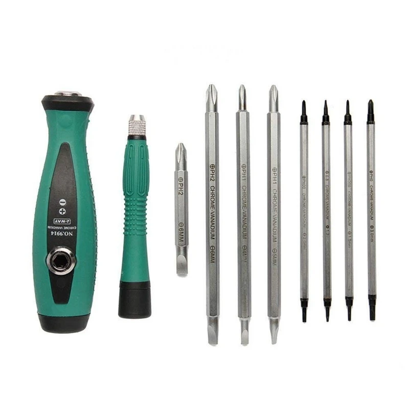 Slotted Screwdriver Bits Set Mini Dismountable Screw Driver Set Multi-function Double Head Screwdriver With Tool Bag
Slotted Screwdriver Bits Set Mini Dismountable Screw Driver Set Multi-function Double Head Screwdriver With Tool Bag