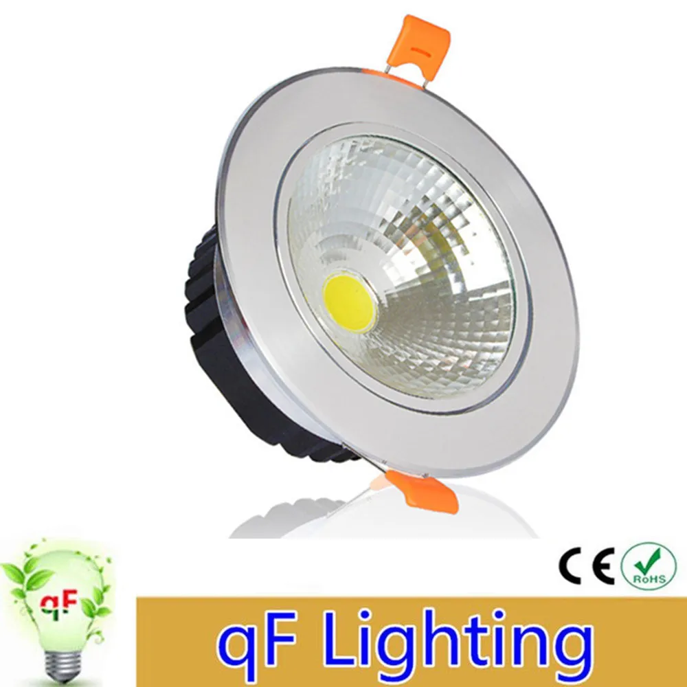 Silver Shell Dimmable Led downlight light COB Ceiling Spot Light 3W 5W 7W 10W 12W AC85-265V recessed Lights Indoor Lighting
Silver Shell Dimmable Led downlight light COB Ceiling Spot Light 3W 5W 7W 10W 12W AC85-265V recessed Lights Indoor Lighting