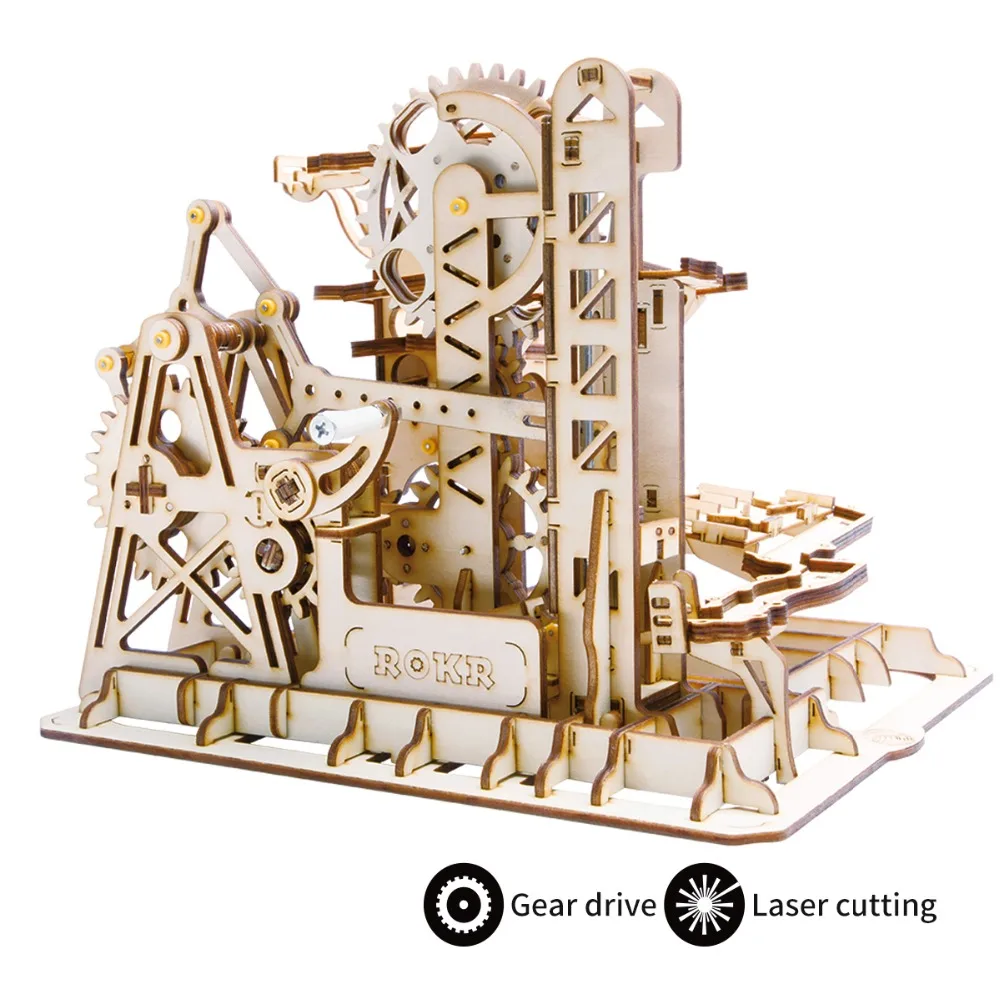 Robotime Toys Hobbies 3D Wooden Puzzle Games Popular Children Educational Model Building Kits marble run construction set LG504
Robotime Toys Hobbies 3D Wooden Puzzle Games Popular Children Educational Model Building Kits marble run construction set LG504