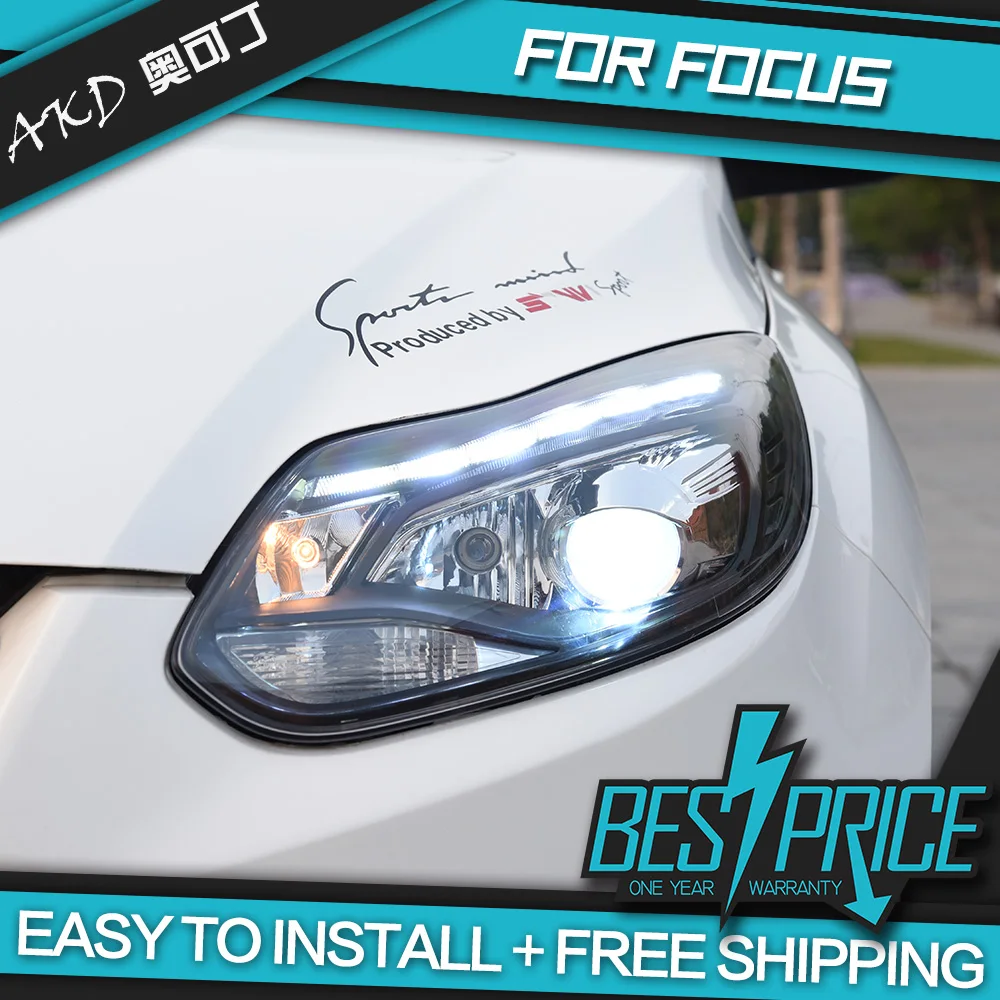 Car Styling for Focus Headlights 2012-2014 LED Headlight LED DRL Dynamic Signal Hella 5 Bi-Xenon Projector Lens Hid D2H
Car Styling for Focus Headlights 2012-2014 LED Headlight LED DRL Dynamic Signal Hella 5 Bi-Xenon Projector Lens Hid D2H