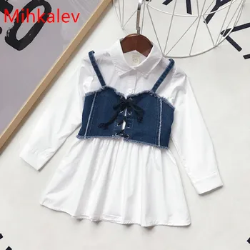 Mihkalev Korean children clothing girl long sleeve sets for kids clothes suits vest white dress baby girls tracksuit costume
Mihkalev Korean children clothing girl long sleeve sets for kids clothes suits vest white dress baby girls tracksuit costume